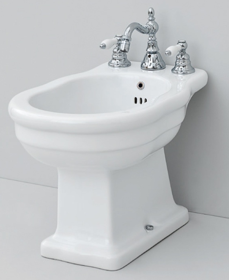 Art Ceram Hermitage bidet stehend weiß HEB00201;00