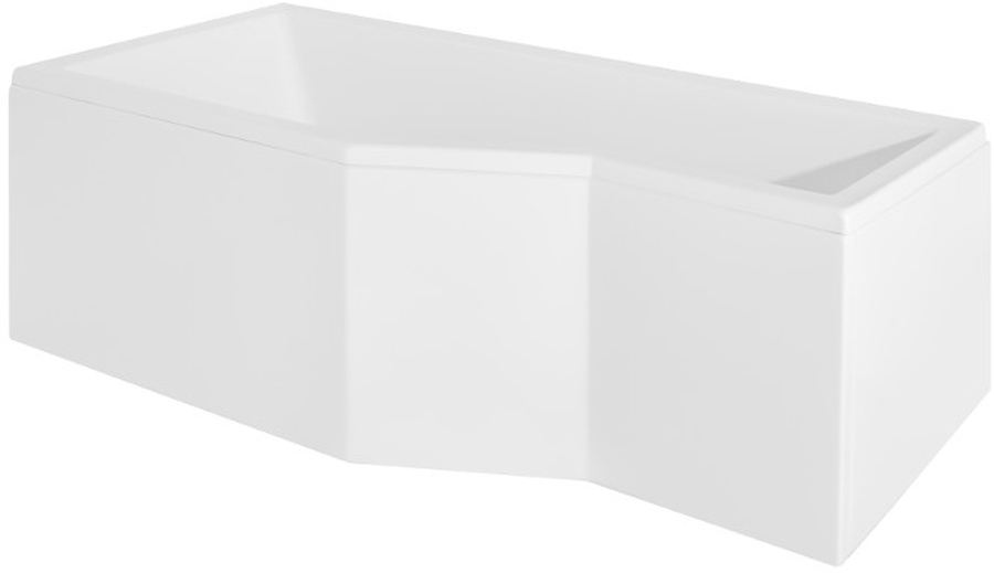 Set Eckbadewanne Besco Integra #WAI-150-PL, Badewannenverkleidung Besco Integra #OAI-150-NS