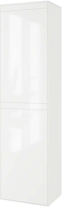 Excellent Finli Kabinett 40x30x150 cm Seitenschrank hängend weiß MLEX.1201.400.WHWH