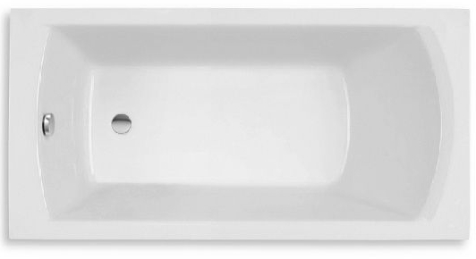 Roca Linea Slim Rechteckige Badewanne 150x70 cm weiß A248540000