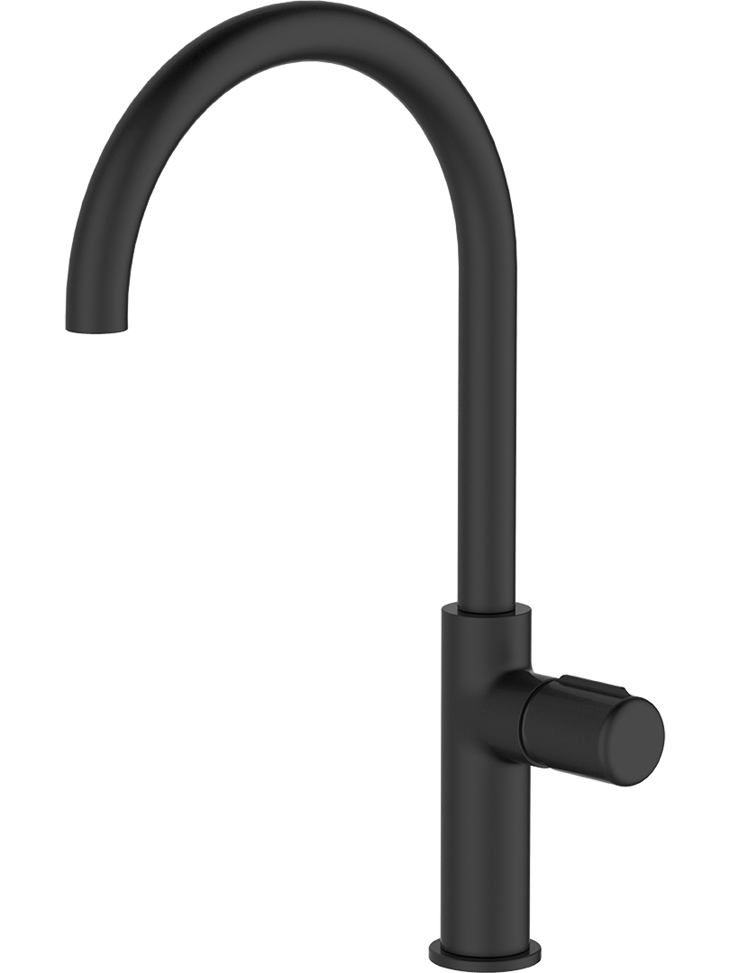 Laveo Pretto küchenarmatur stehend schwarz BAO768D