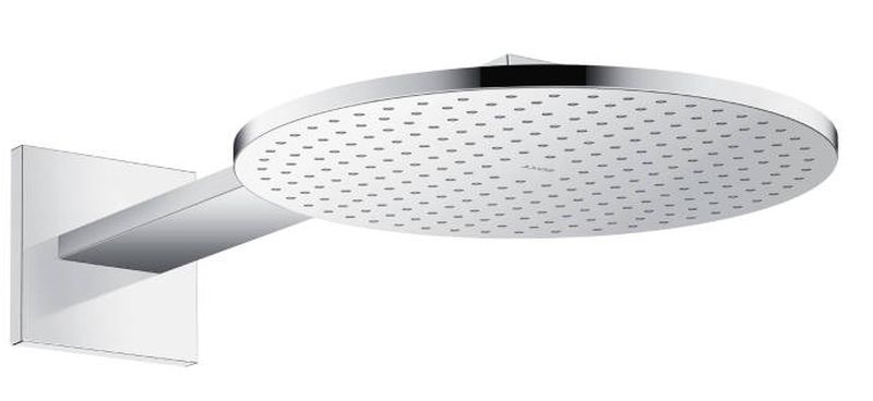 Axor Kopfbrause mit Arm 30x30 cm rund chrom 35303000