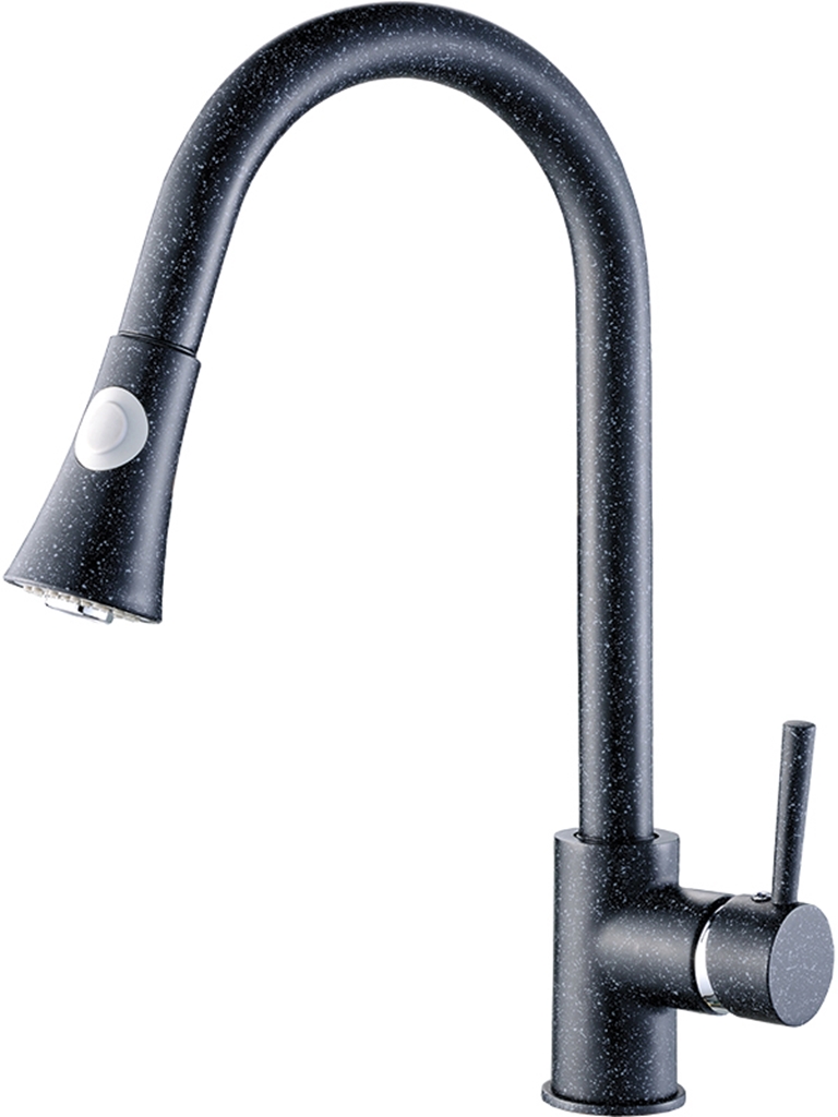 Laveo Daru küchenarmatur stehend schwarz BLD769D