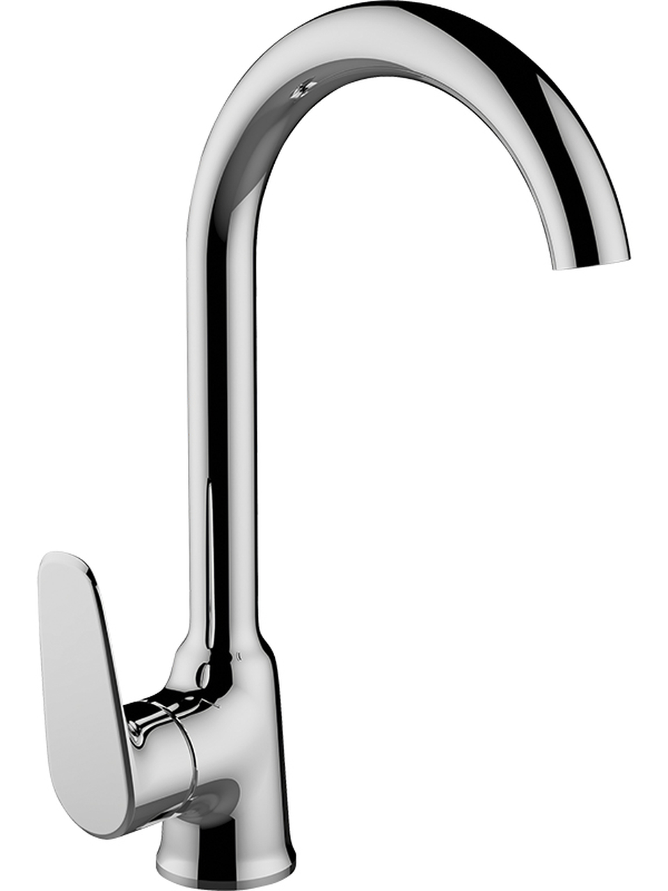 Laveo Rondo küchenarmatur stehend chrom BLX068D