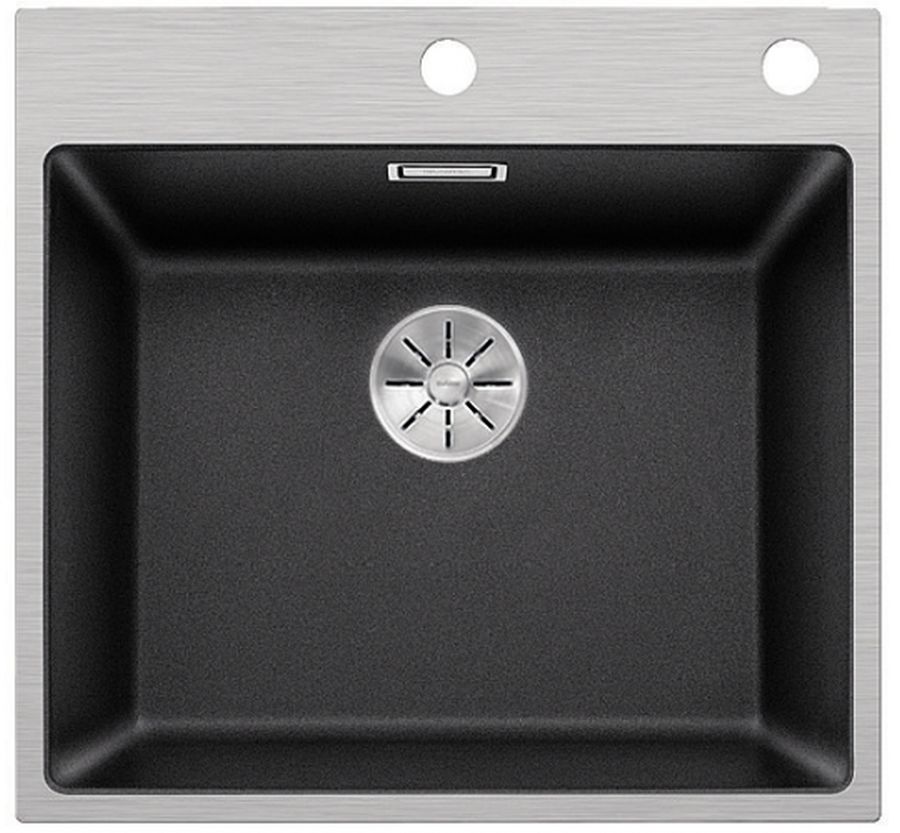 Blanco Subline 500-IF/A Waschbecken aus Granit und Stahl 54.3x51 cm anthrazit 524111