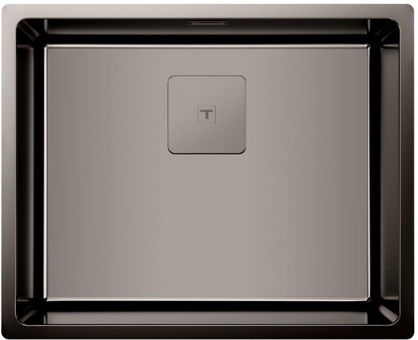 Teka Flexlinea Stahlspüle mit Siphon 54x44 cm graphit 115000024