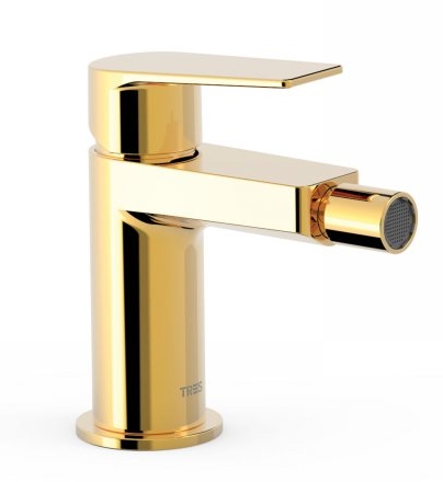 Tres Project bidet-wasserhahn stehend gold 211.120.01.OR