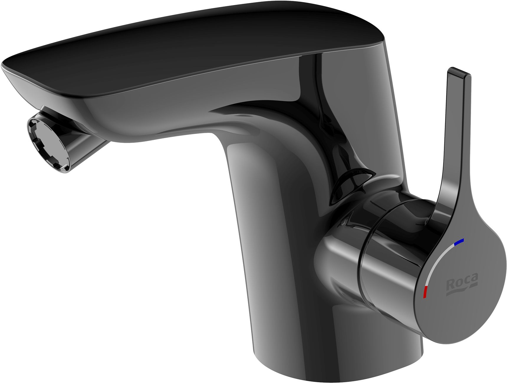 Roca Insignia Black Bidet-Wasserhahn stehend schwarz A5A6A3ACN0