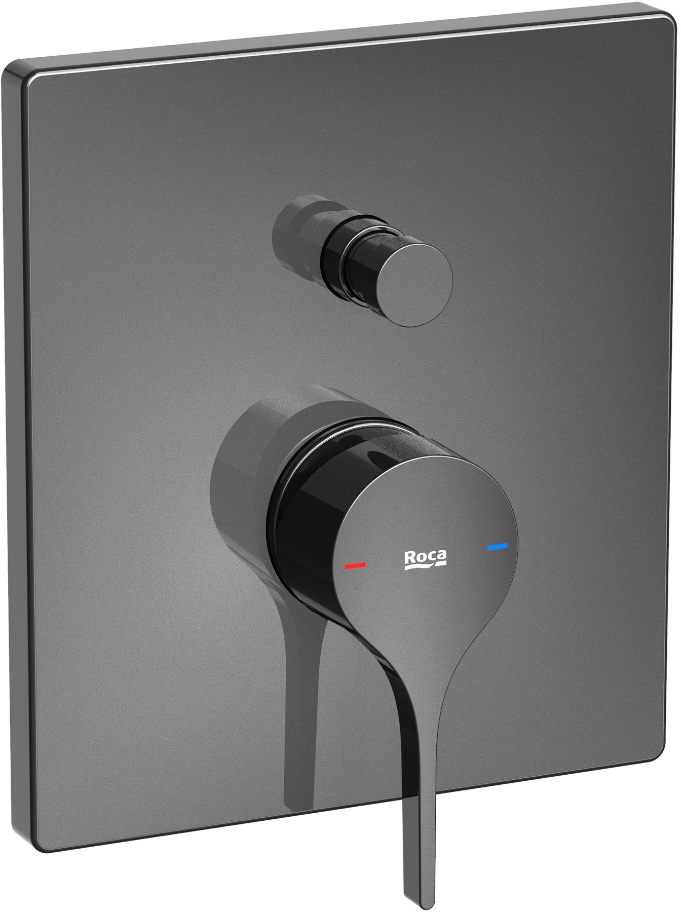 Roca Insignia Black Badewannen- und Duscharmatur Unterputz schwarz A5A0B3ACN0