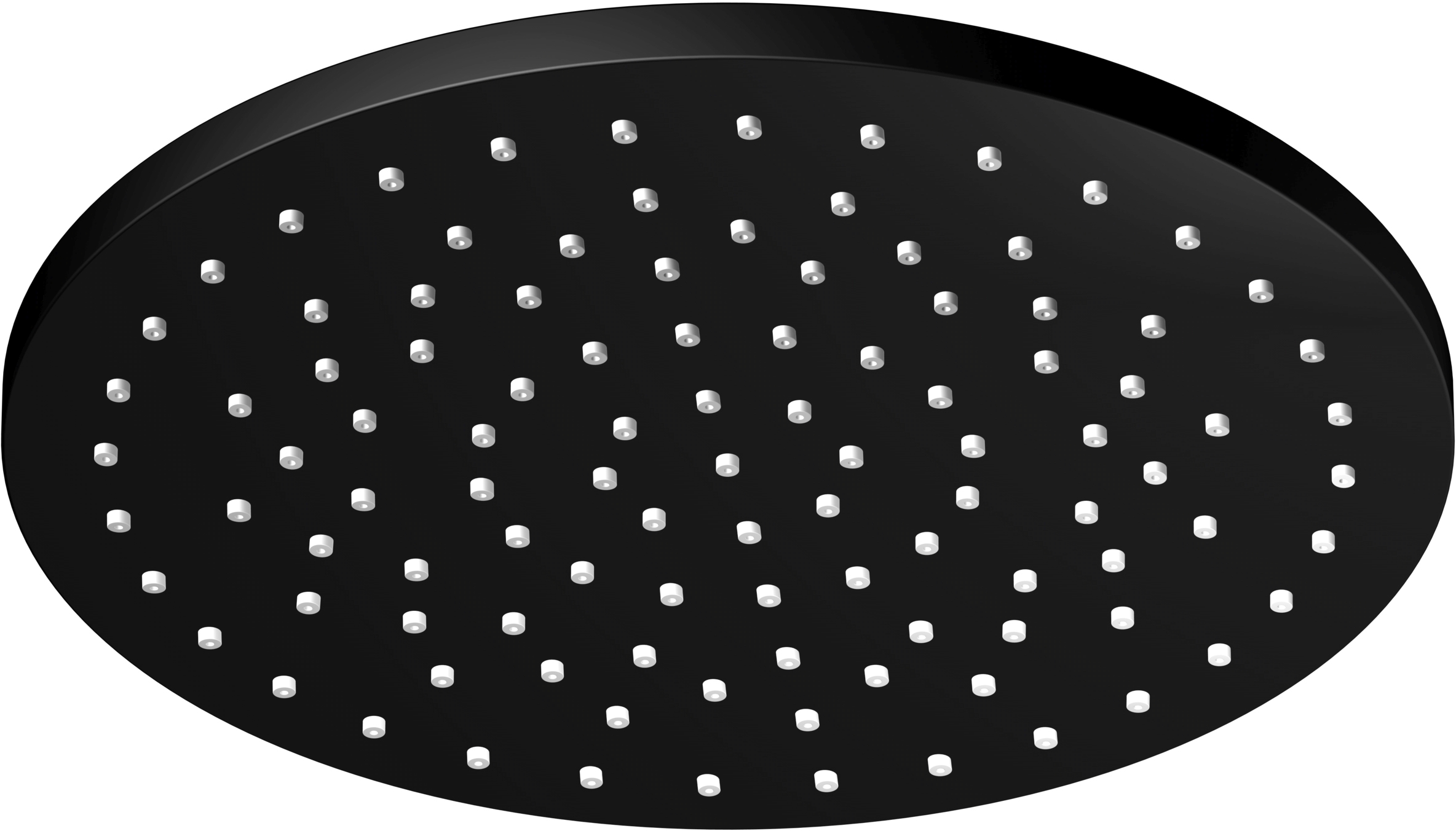 Steinberg 100 Kopfbrause 20x20 cm rund schwarz 1001687S