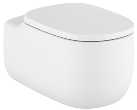 Roca Beyond WC-Becken hängend Spülrandlos weiß Matte A3460B7620