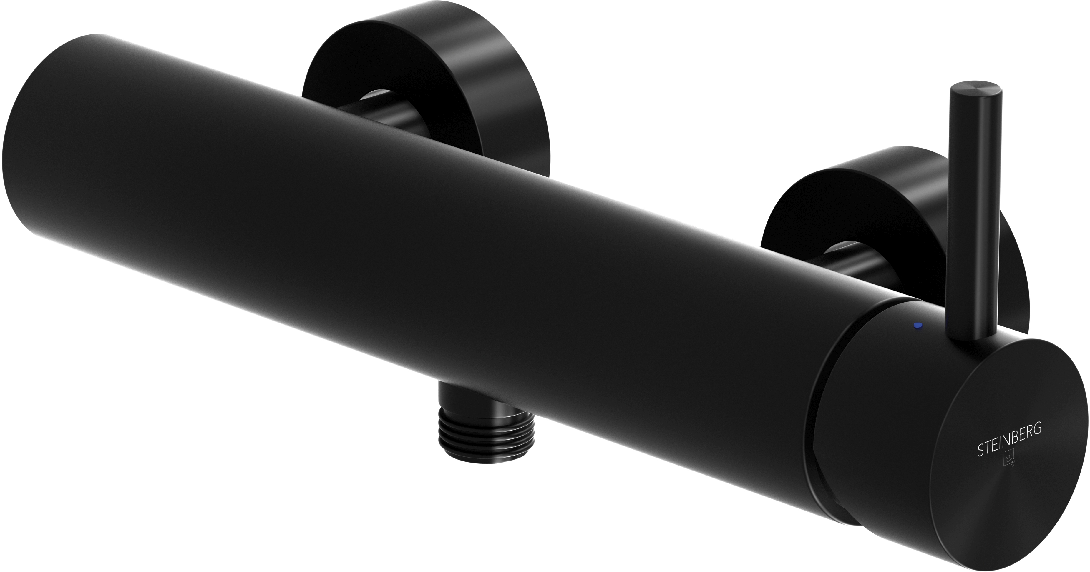 Steinberg 100 Duschbatterie Wandmontage schwarz 1001220S