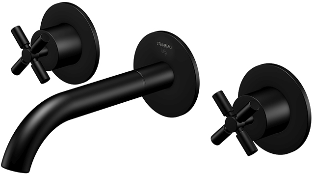 Steinberg 250 Waschtischarmatur Unterputz schwarz 2501902S