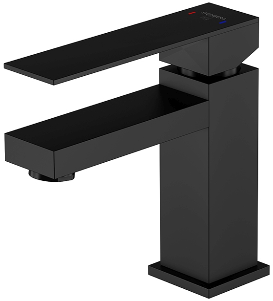 Steinberg 160 Waschtischarmatur Stehend schwarz 1601010S