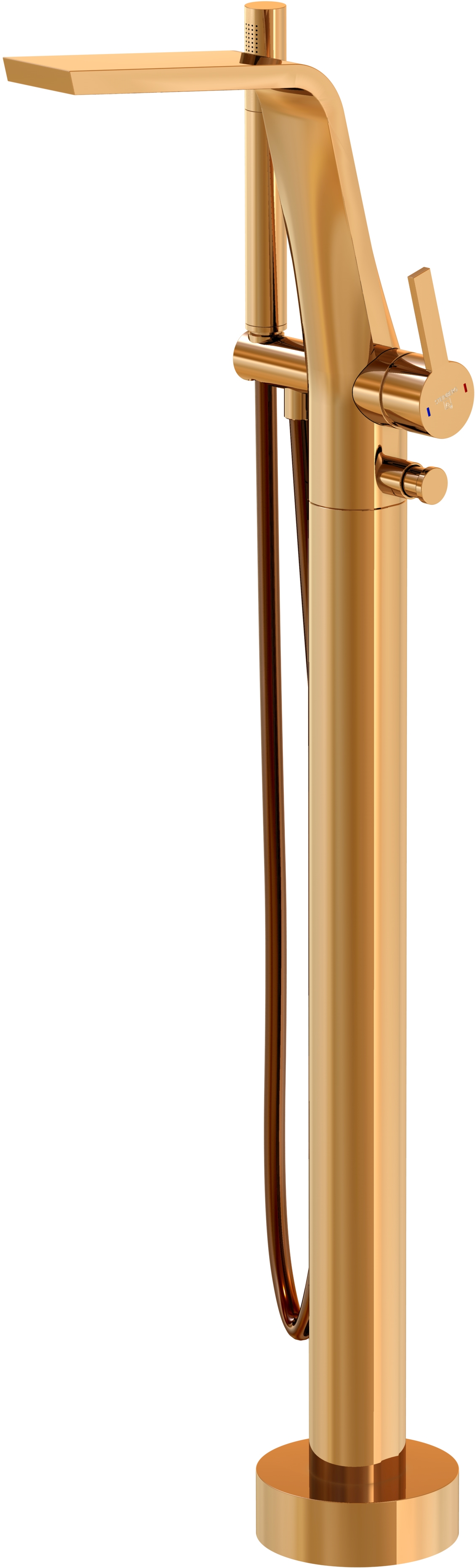 Steinberg 260 Badewannen- und Duscharmatur freistehend || 2601162RG