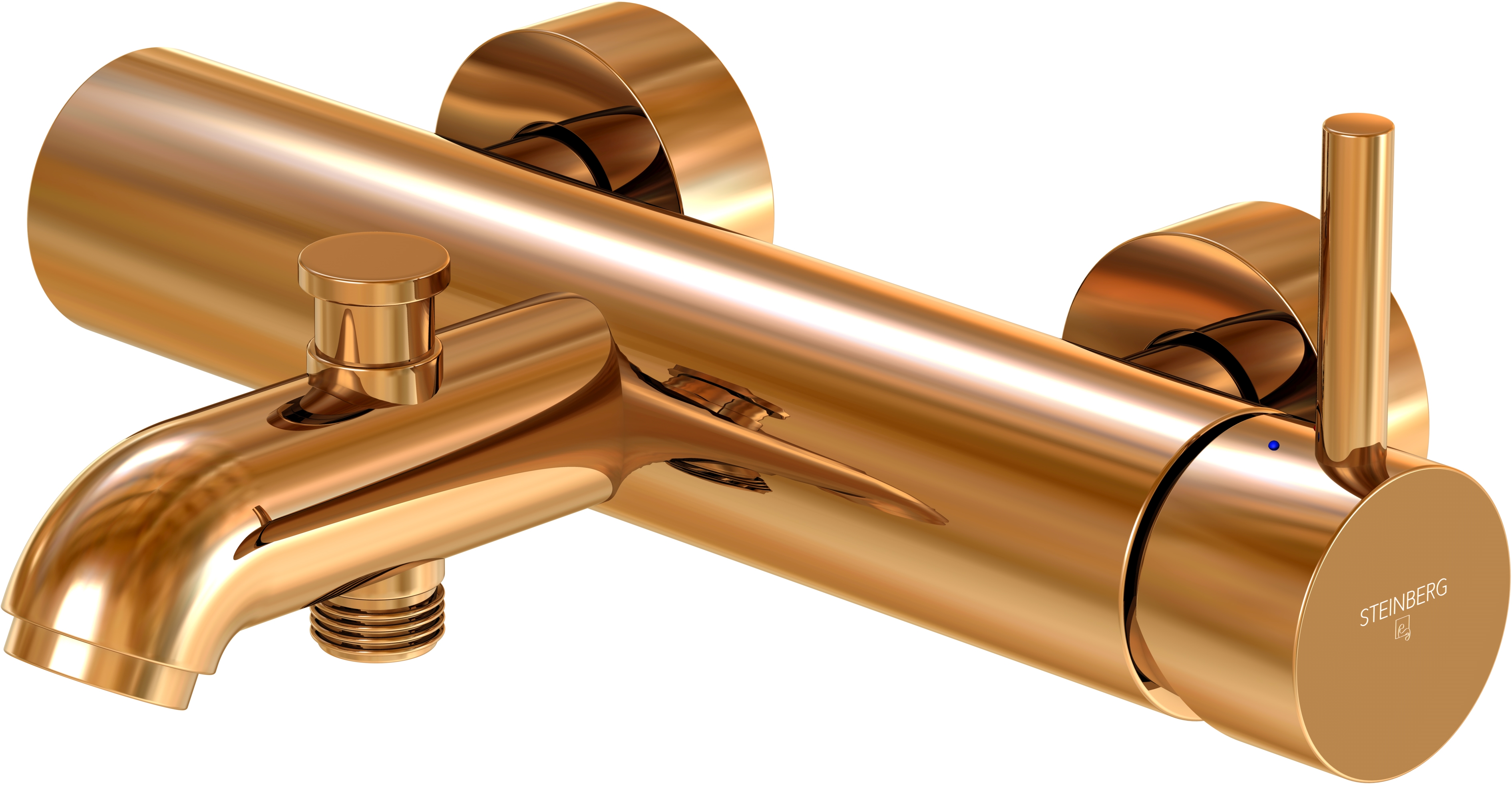 Steinberg 100 Badewannen- und Duscharmatur Wandmontage || 1001100RG