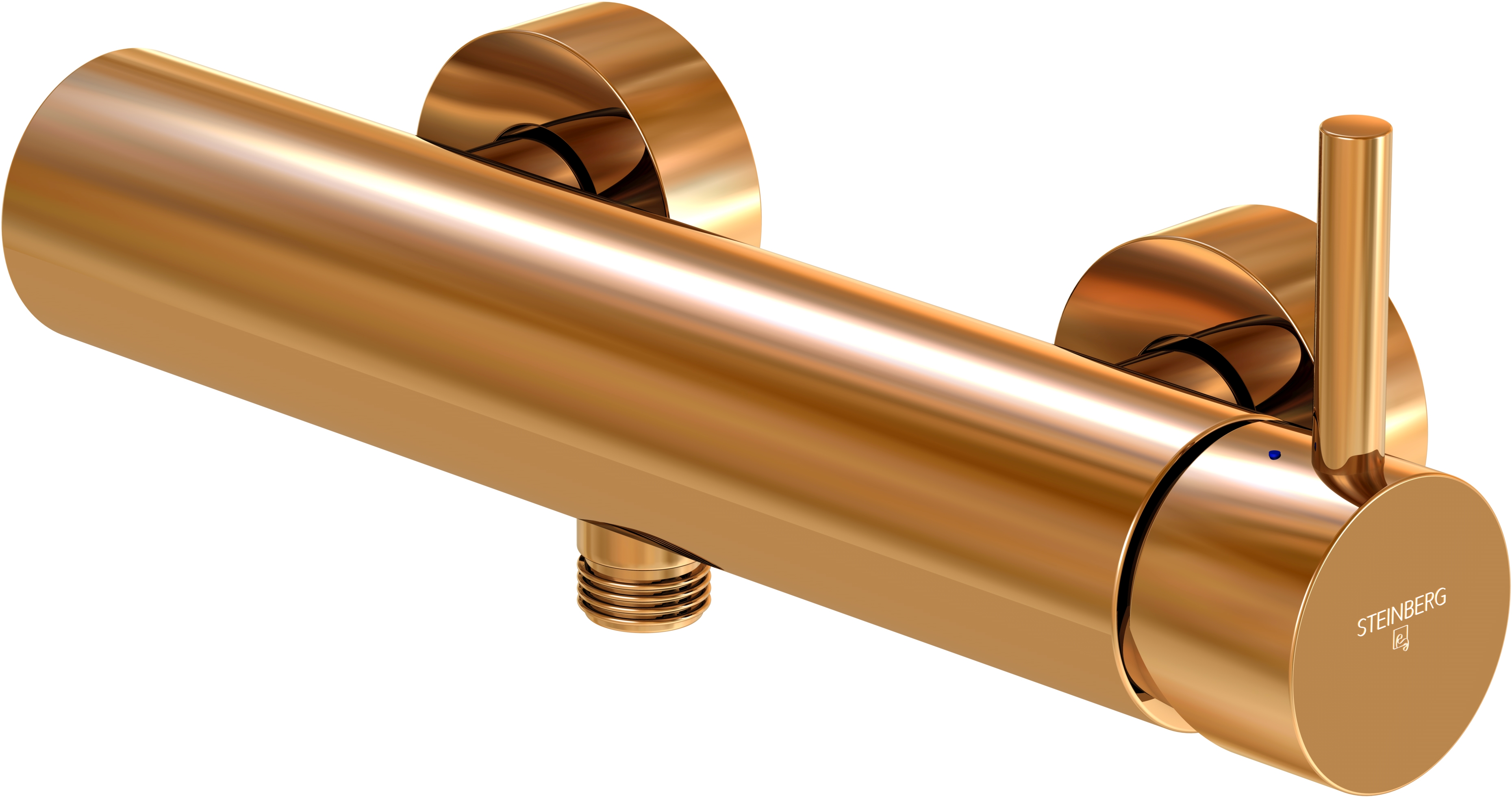 Steinberg 100 Duschbatterie Wandmontage gold 1001220RG