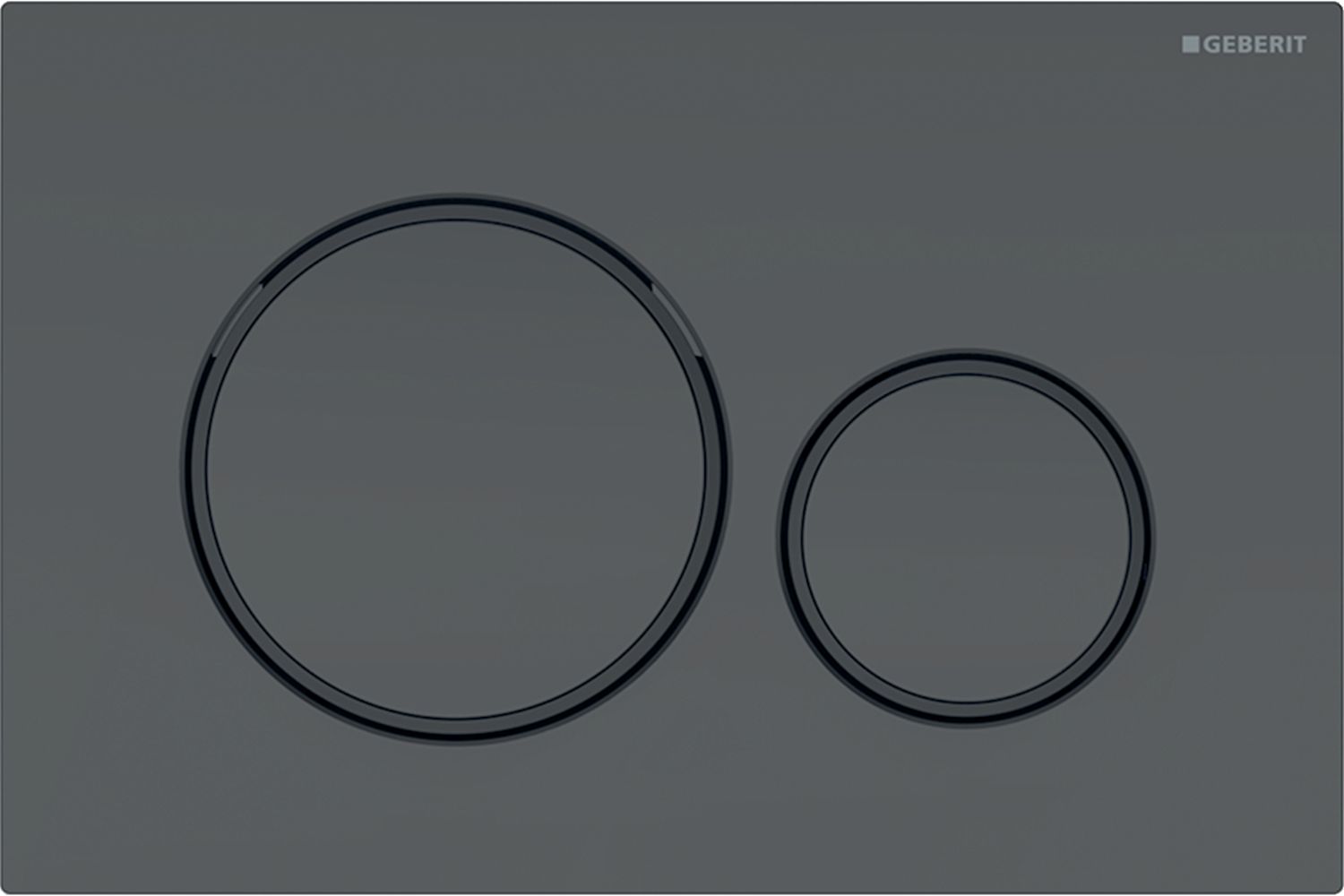 Geberit Sigma Betätigungsplatte für Toilette schwarz 115.882.16.1