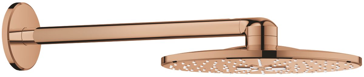 Grohe Rainshower Kopfbrause mit Arm 31x31 cm rund Warm Sunset 26475DA0