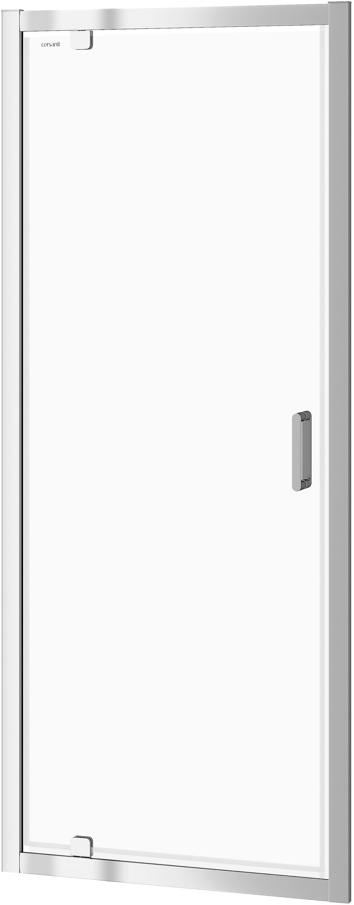 Cersanit Arteco Duschtüren 80 cm aufklappbar chrom Glanz/durchsichtiges Glas S157-007