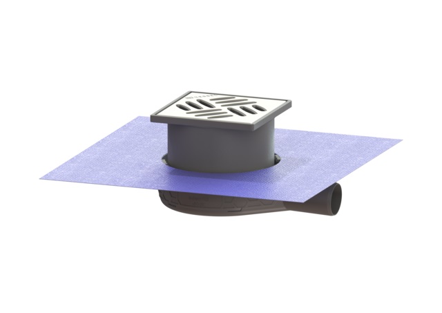 Kessel Ultraflache Punktablauf cm 44740.20