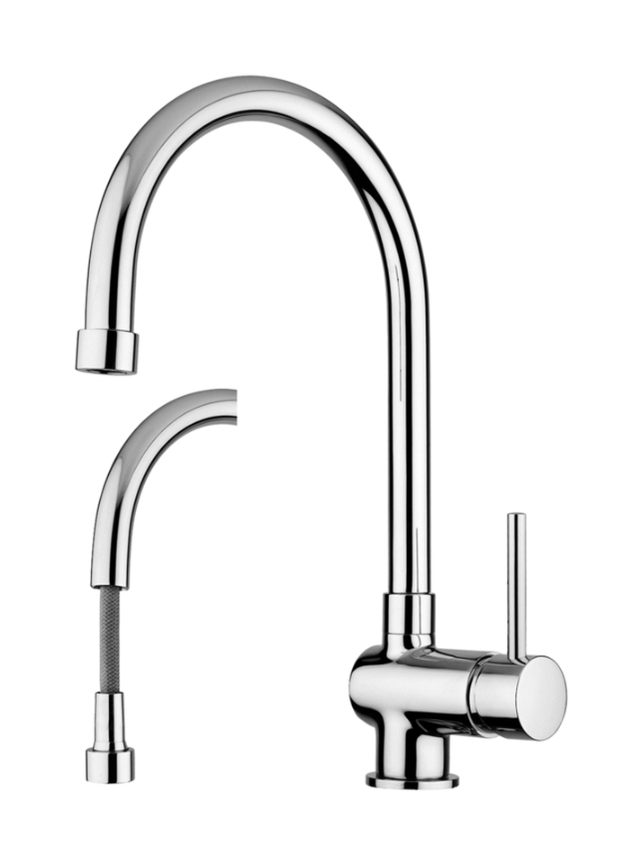 Paffoni Stick küchenarmatur stehend chrom SK185CR