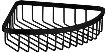 Omnires Uni Badezimmerkorb schwarz UN10330BL