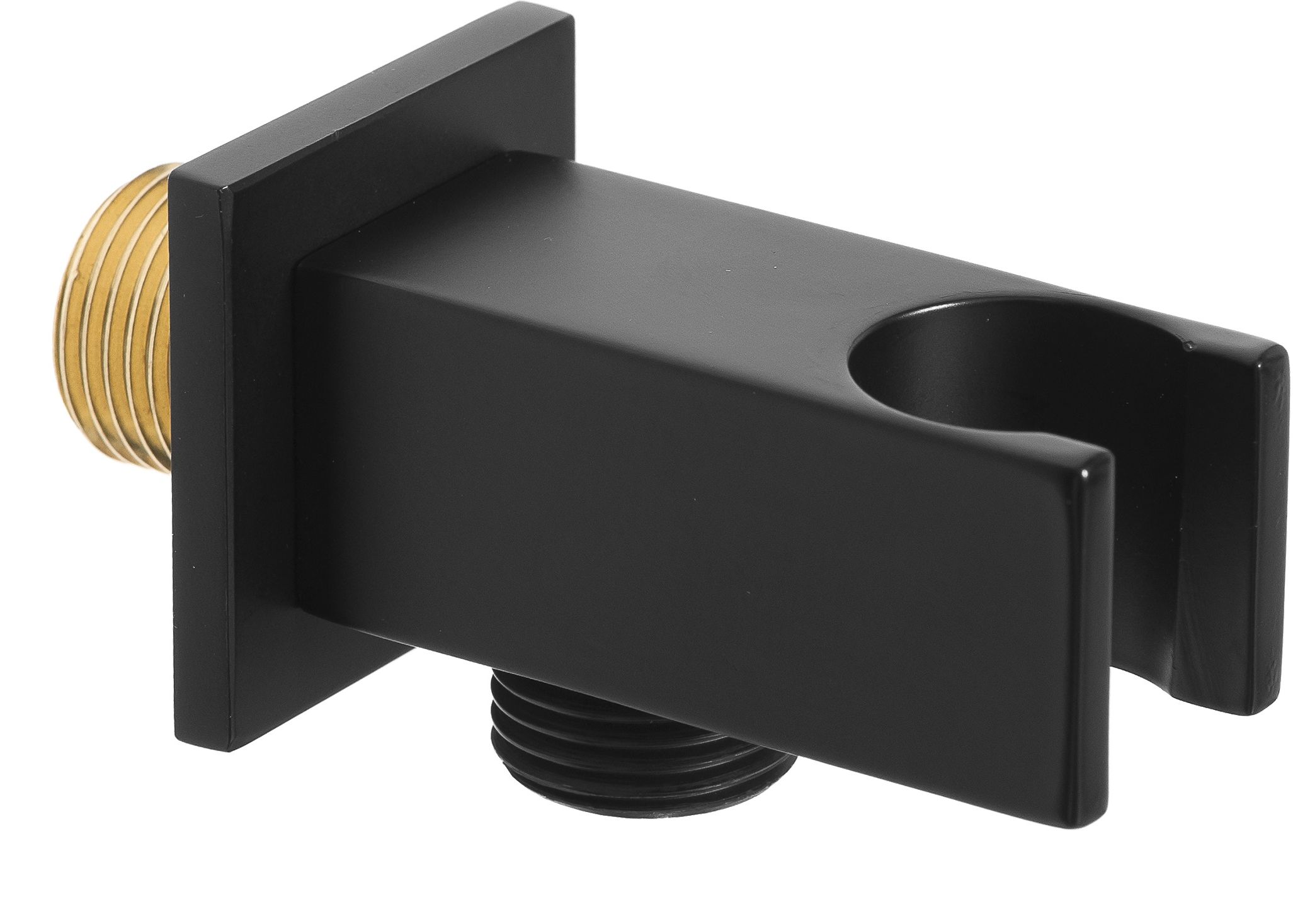 Invena Winkelanschluss mit Griff chrom SC-P1-041