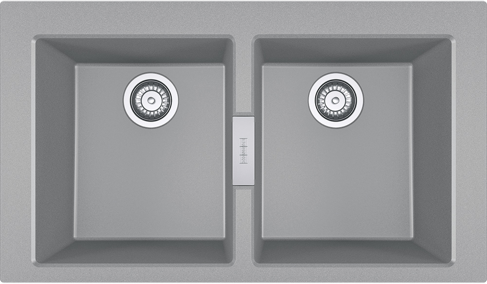 Franke Sirius 2.0 tektonit-waschbecken 86x50 cm grau/graphit/onyx 143.0650.970