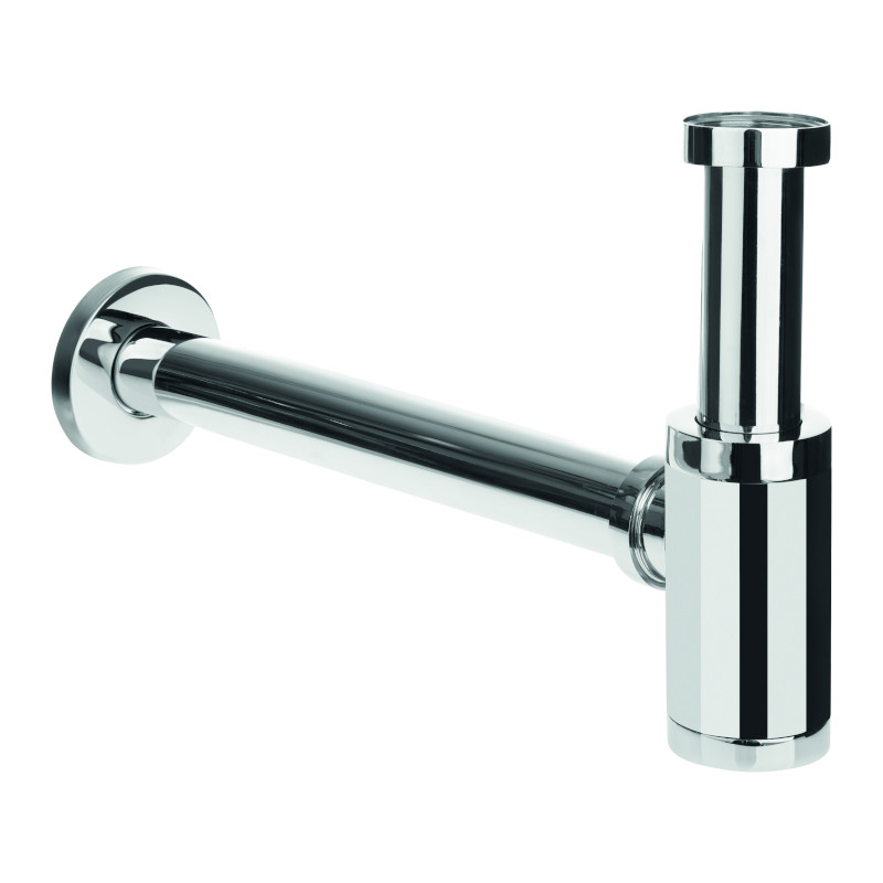 Laveo Siphon für das Waschbecken flaschen chrom CKS061D