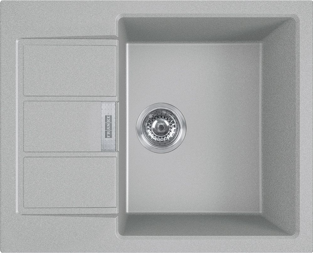 Franke Sirius 2.0 Tektonit-Waschbecken 62x50 cm grau/graphit/onyx 143.0618.668