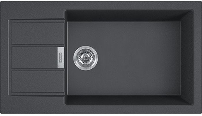 Franke Sirius 2.0 Tektonit-Waschbecken 78x43.5 cm grau/graphit/onyx 143.0618.646