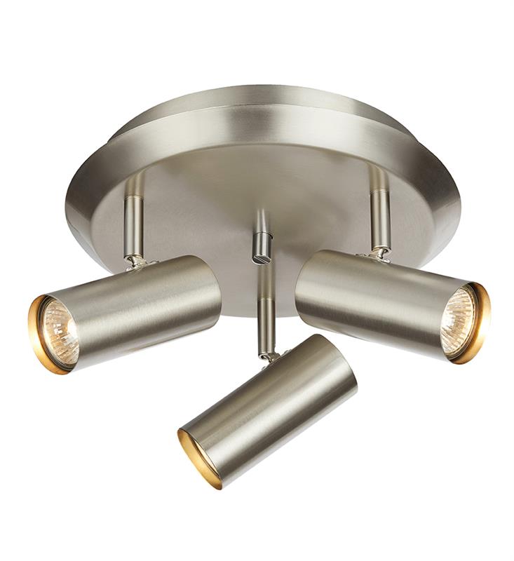 Markslöjd Barcelona Deckenlampe 3x12 W stahl 107350