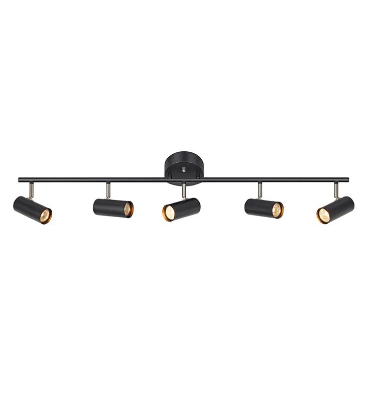 Markslöjd Barcelona Deckenlampe 5x12 W schwarz 107351