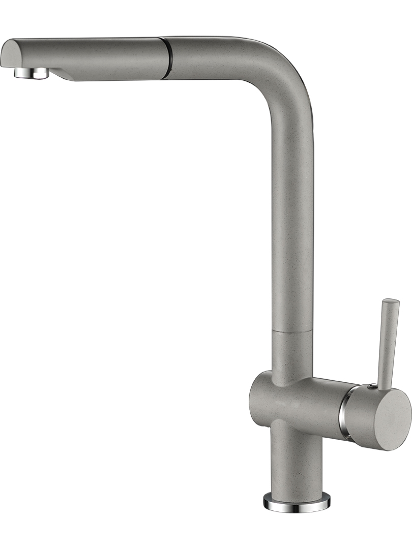 Laveo Luna küchenarmatur stehend grafit/grau BLZ969D