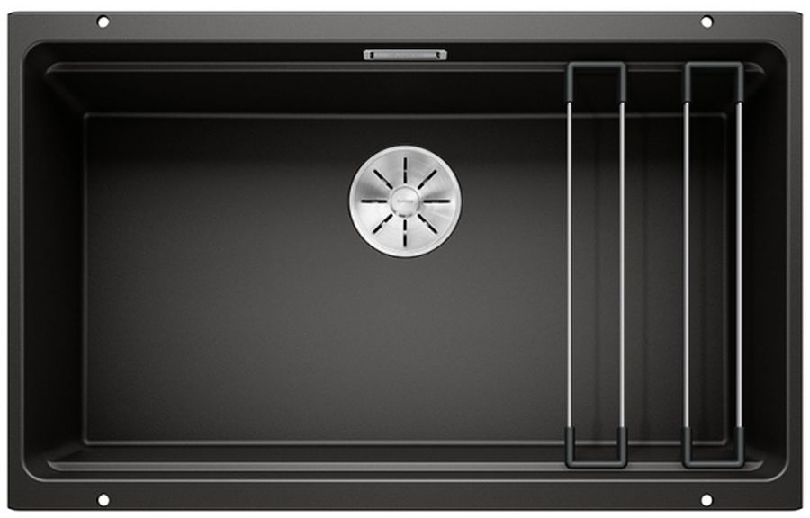 Blanco Etagon 700-U Granitspüle 73x46 cm schwarz 525891