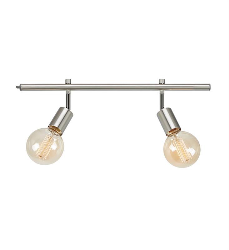 Markslöjd Expand Deckenlampe 2x15 W stahl 107510