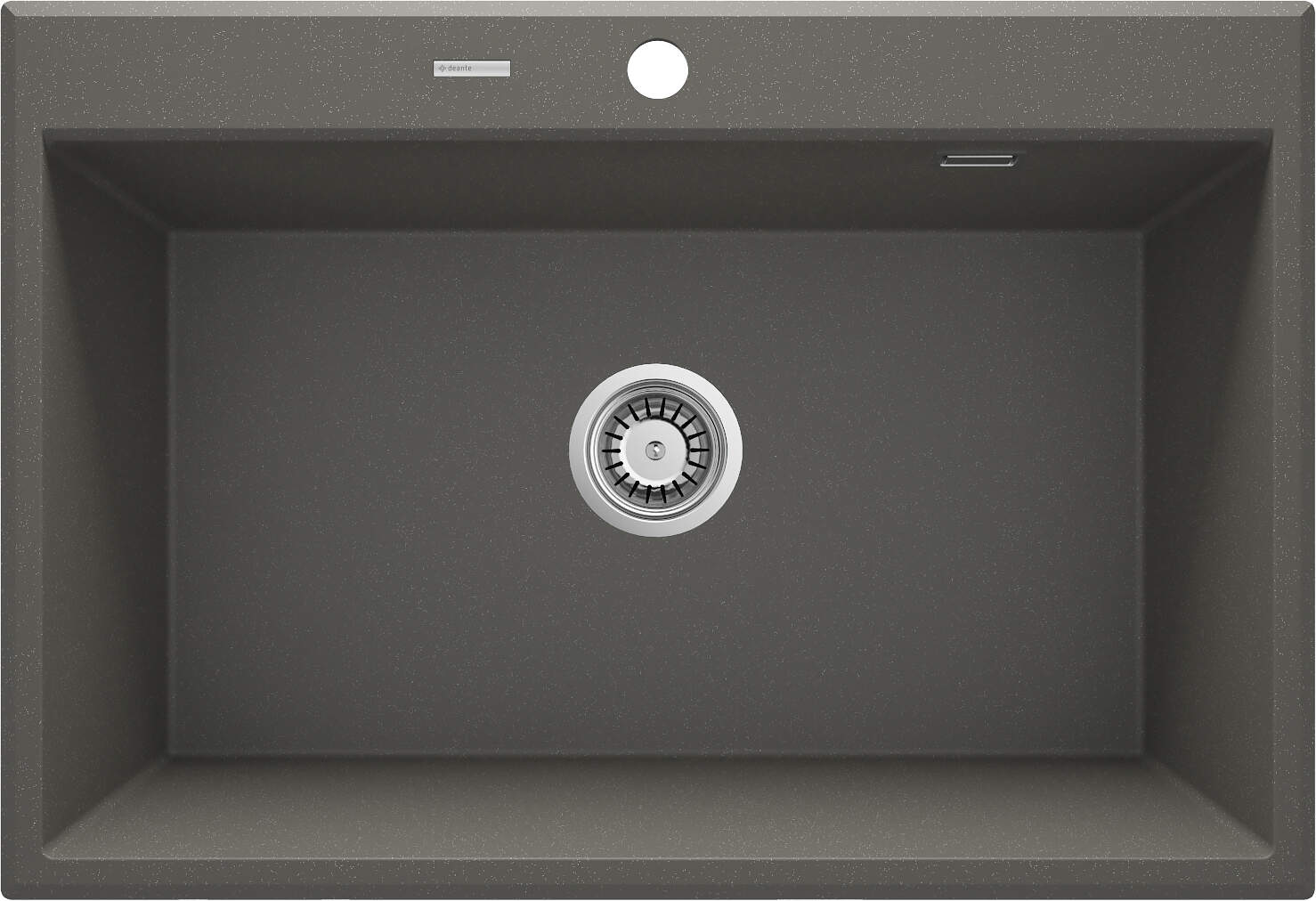Deante Eridan Granitspüle 70x52 cm anthrazit ZQE_T103
