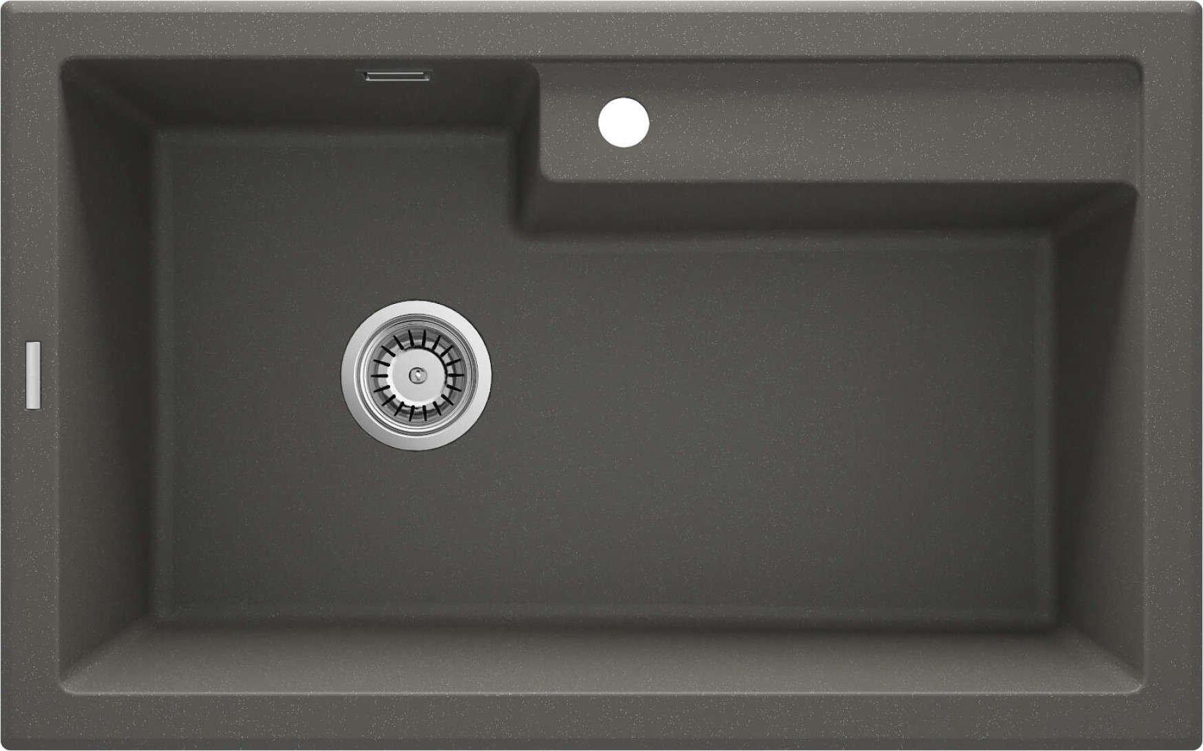 Deante Eridan granitspüle 80x50 cm anthrazit ZQE_T10B