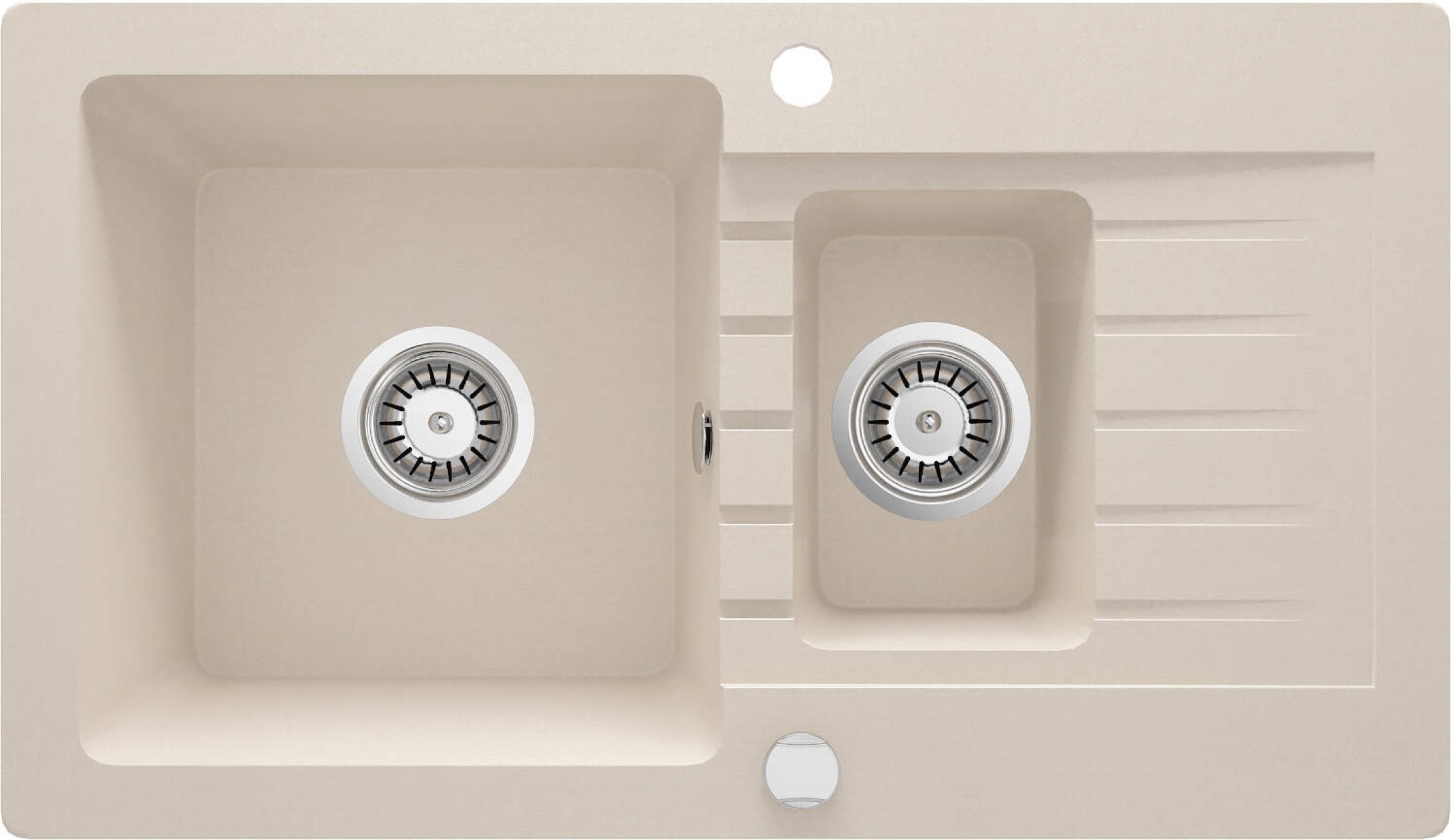 Deante Zorba granitspüle 76x44 cm beige ZQZ_5513