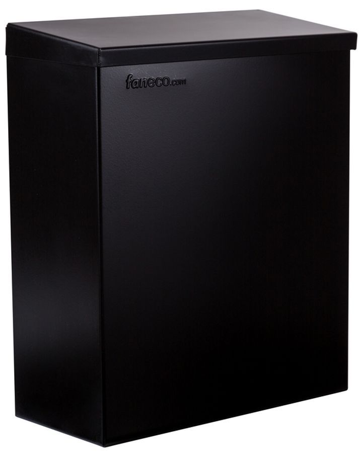 Faneco Hit Papierkorb 7 l schwarz WB7BL