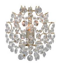 Markslöjd Rosendal Leuchter 1x40 W transparent-gold 102334