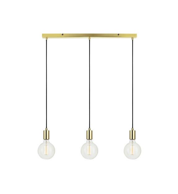 Markslöjd Sky Pendelleuchte 3x60 W gold 106335