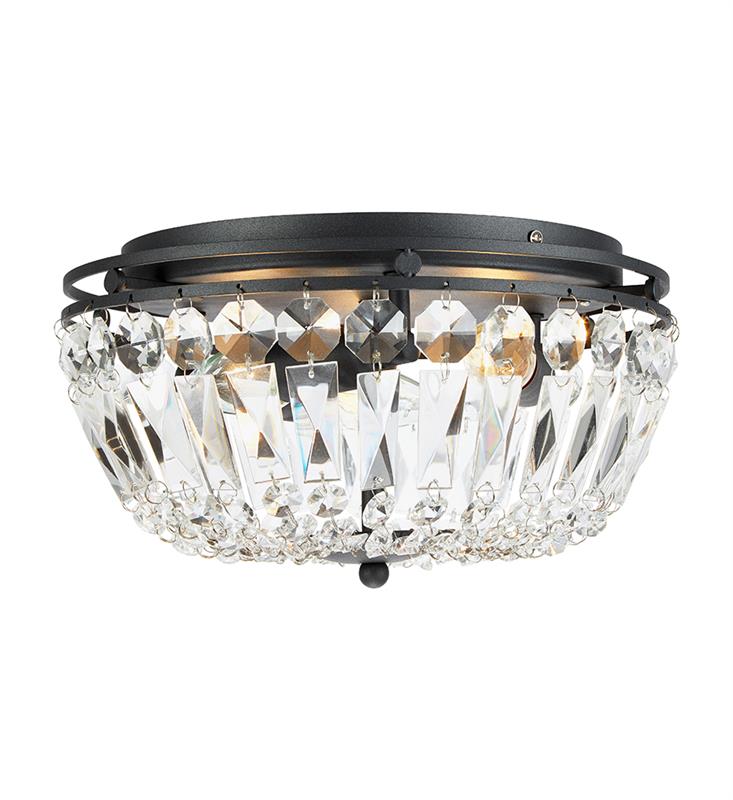Markslöjd Vasa Deckenlampe 3x40 W schwarz-transparent 107587