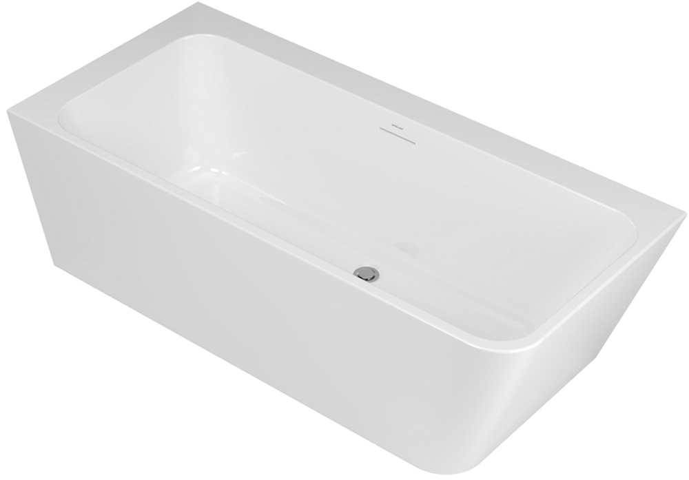 Excellent Lila 2.0 Eckbadewanne 160x73 cm rechteckig weiß WAEX.LIL2.160L.WHN