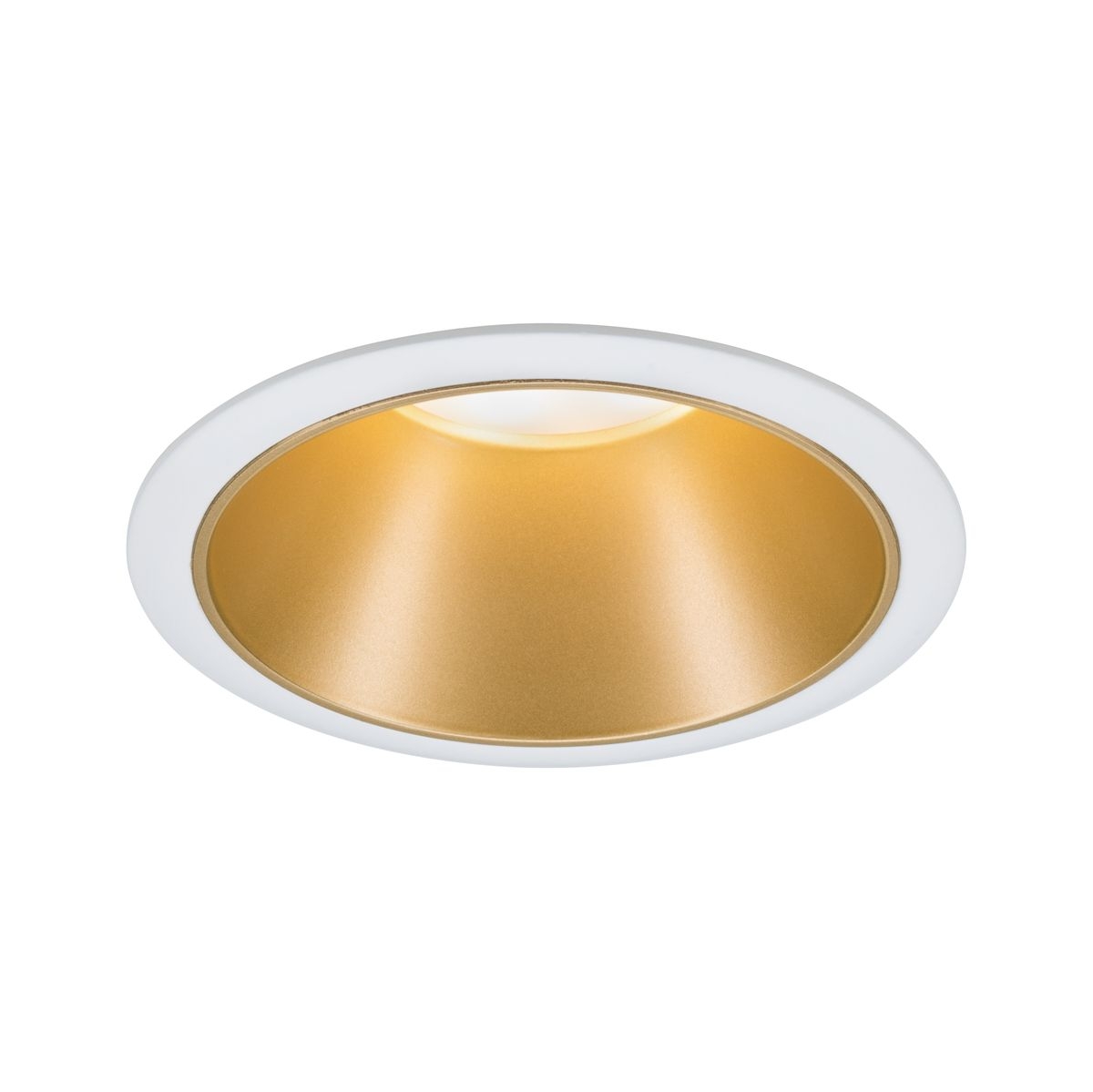 Paulmann Cole Coin Eingebaute Lampe 1x6.5 W weiß-gold 93405