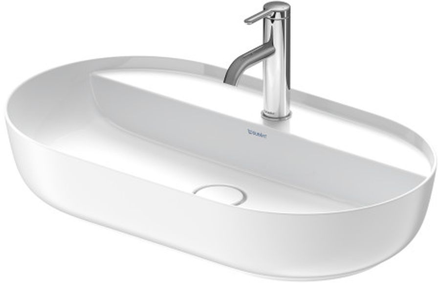 Duravit Luv Waschbecken 70x40 cm oval Aufsatzwaschbecken weiß 0380702600