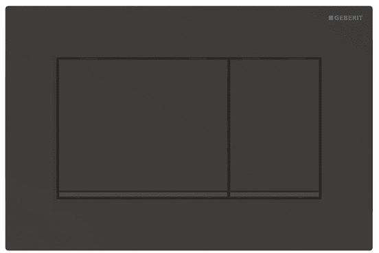 Geberit Sigma30 Betätigungsplatte für Toilette schwarz 115.883.16.1