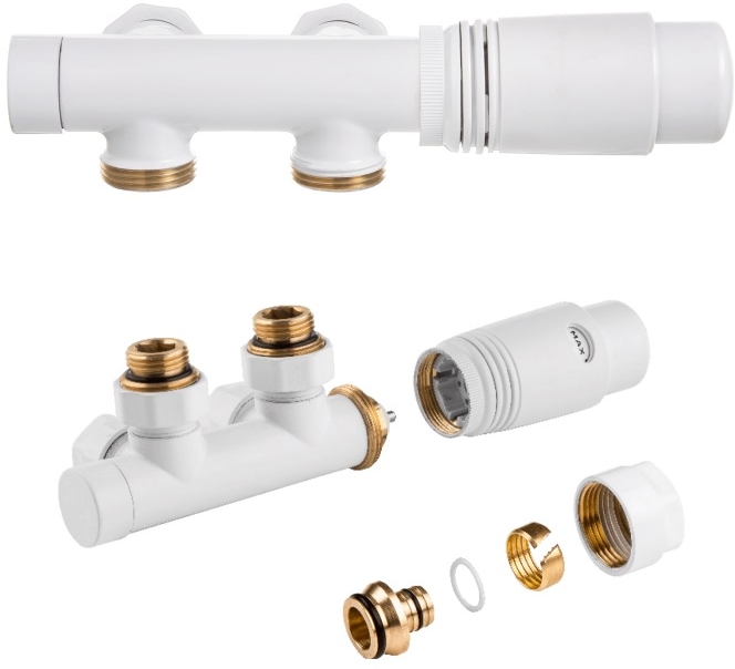 Invena PROV Thermostatset weiß CZ-89-015