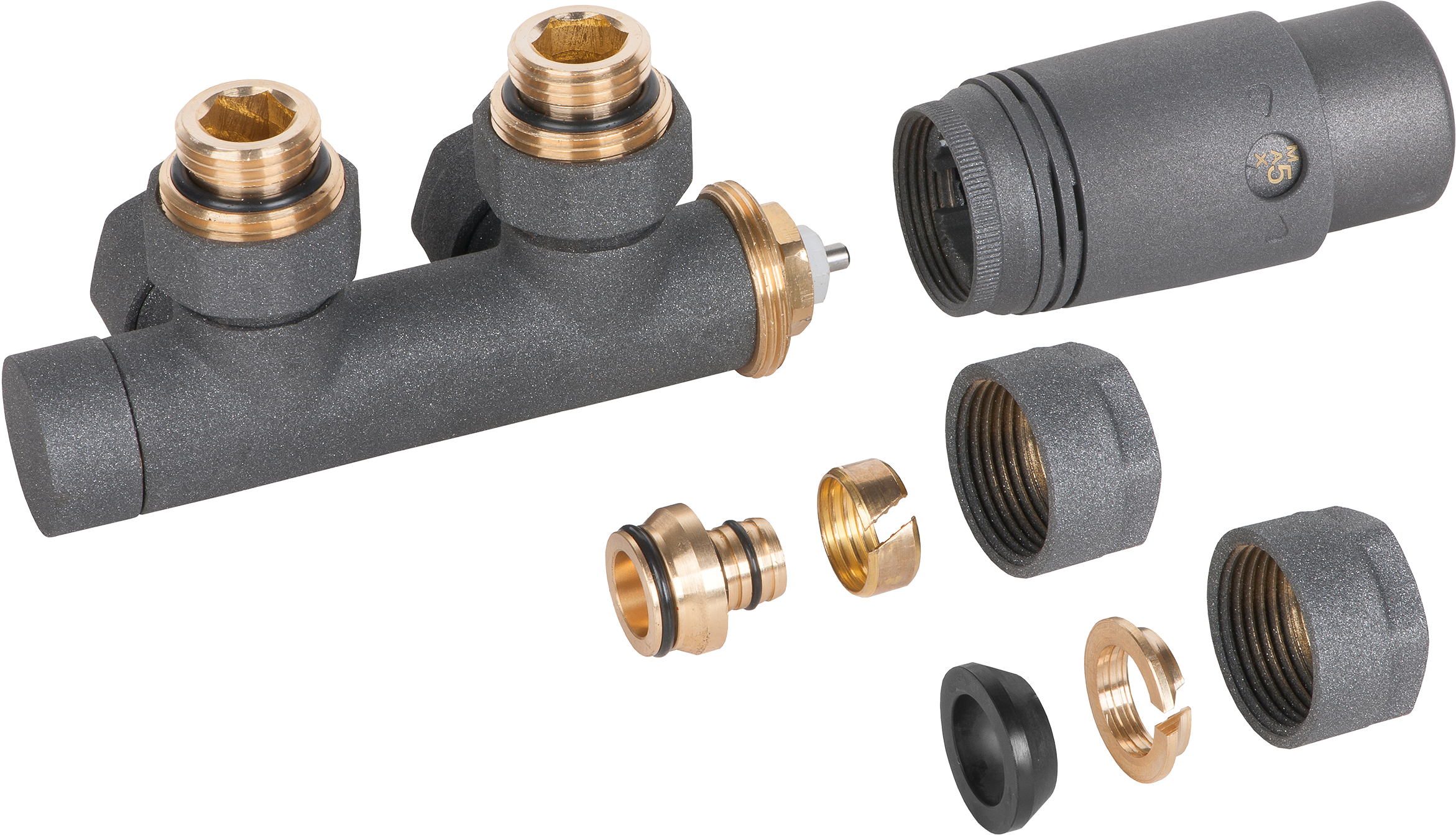 Invena PROV Thermostatset graphit CZ-90-015